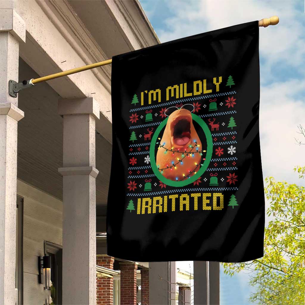 Marcus The Worm Christmas Meme Garden Flag Funny Brain Rot Xmas TS14 Print Your Wear