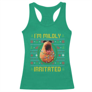 Marcus The Worm Christmas Meme Racerback Tank Top Funny Brain Rot Xmas TS14 Irish Green Print Your Wear