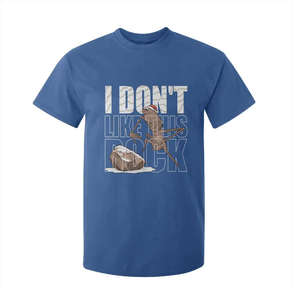 Marcus The Worm Christmas Meme T Shirt For Kid Funny Brain Rot Gen Z TS14 Royal Blue Print Your Wear