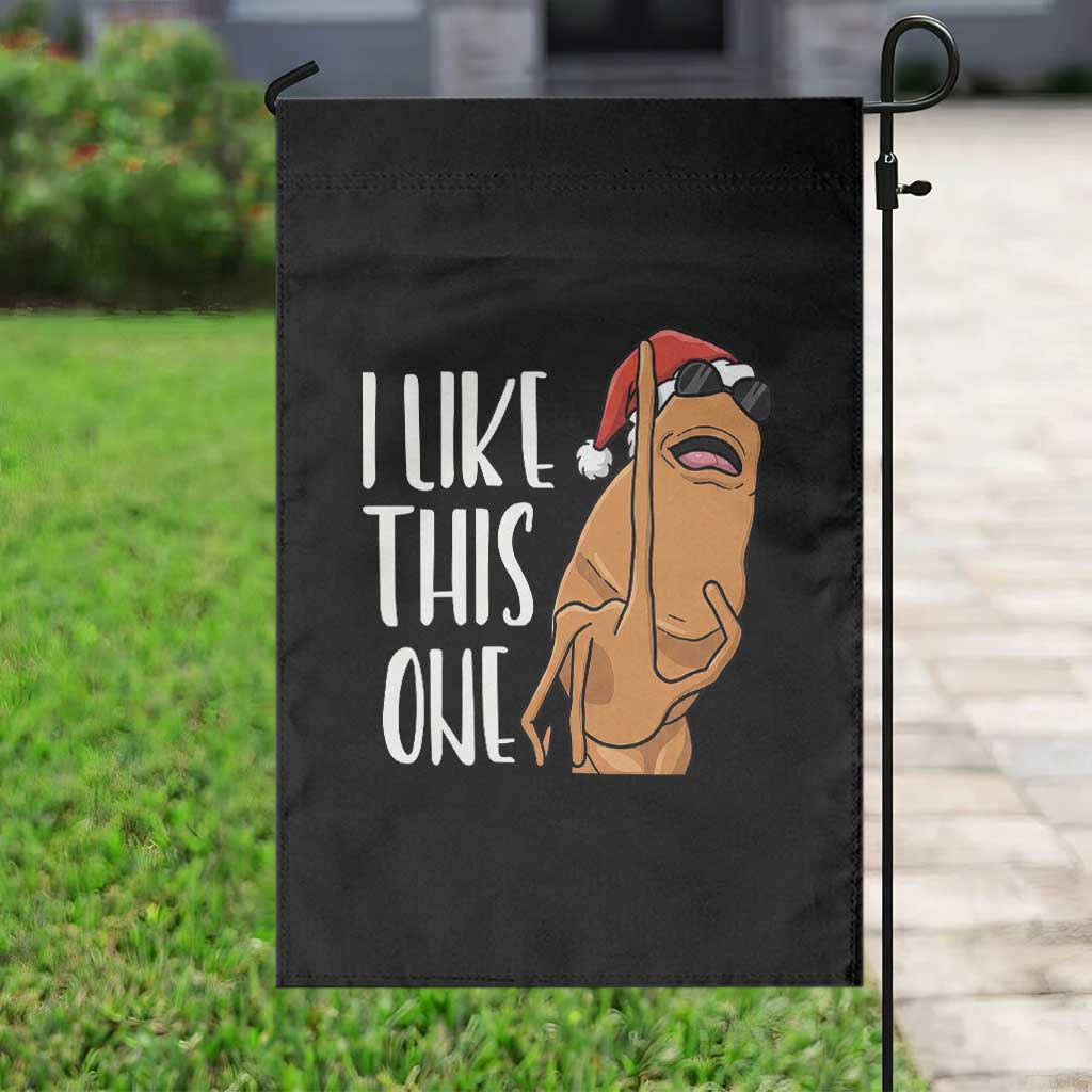 Marcus The Worm Christmas Meme Garden Flag I Like This One TS14 Print Your Wear