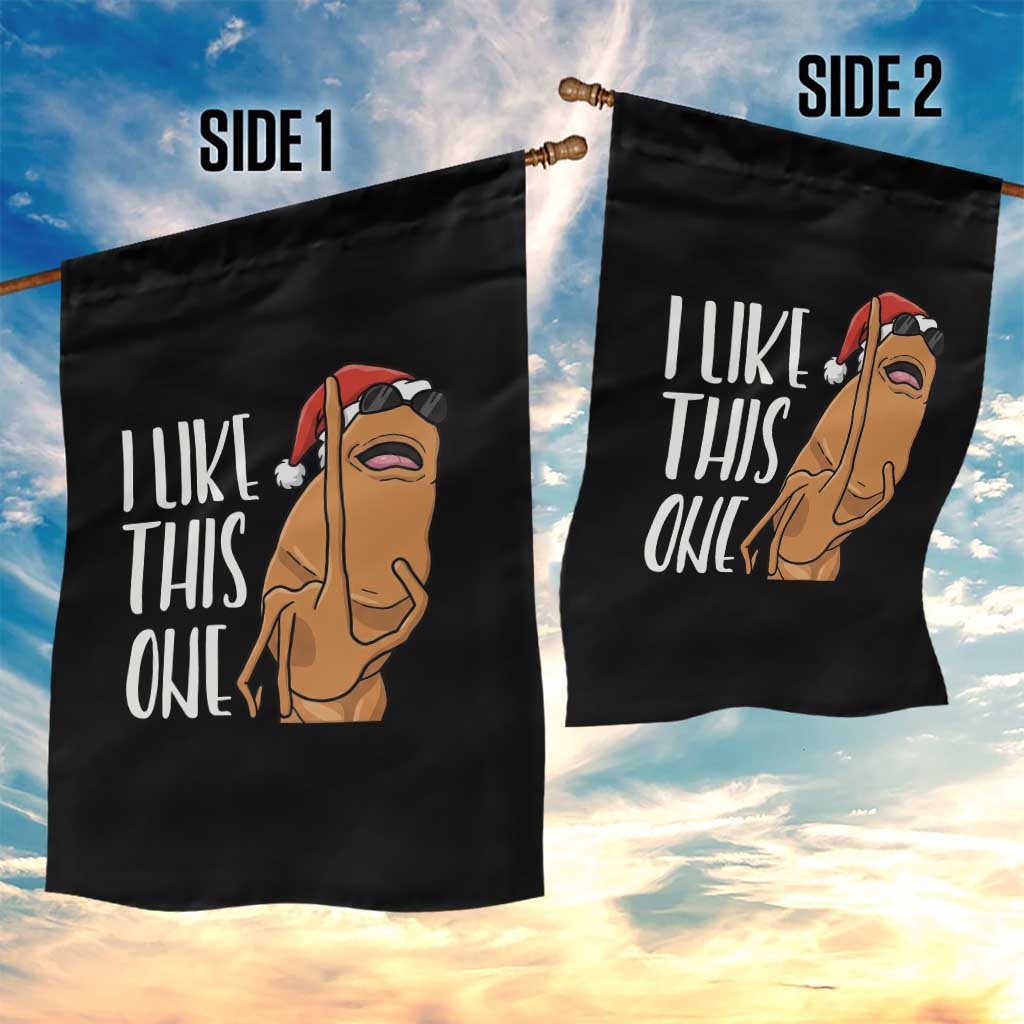 Marcus The Worm Christmas Meme Garden Flag I Like This One TS14 Print Your Wear