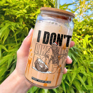 Marcus The Worm Christmas Meme Glass Can I Do Not Like This Rock Xmas TS14 White Print Your Wear