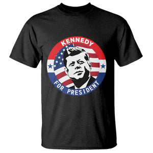 John F Kennedy US President American History T Shirt TS14 Black Print Your Wear