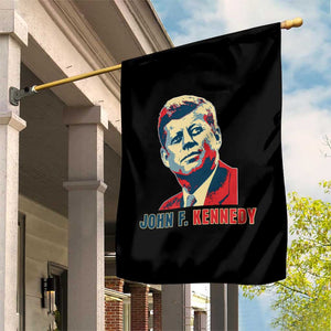 John F Kennedy American Flag US President Garden Flag TS14 Print Your Wear