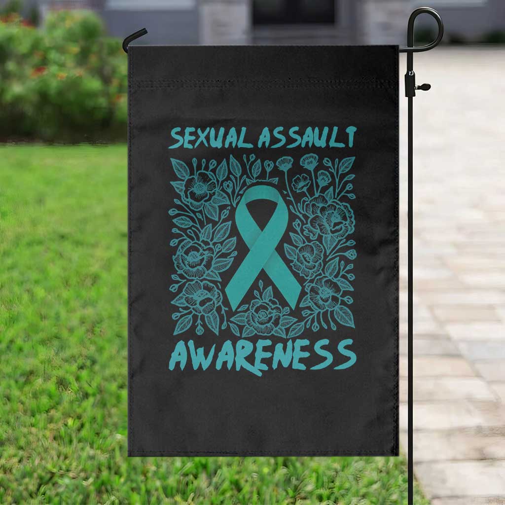 Sexual Assault Awareness Month Garden Flag TS14 Print Your Wear