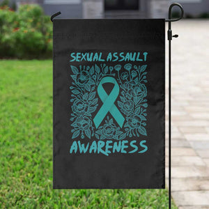 Sexual Assault Awareness Month Garden Flag TS14 Print Your Wear