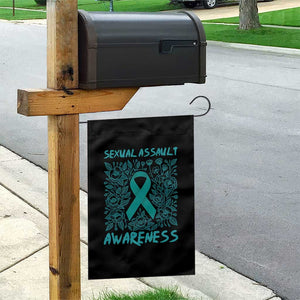 Sexual Assault Awareness Month Garden Flag TS14 Print Your Wear