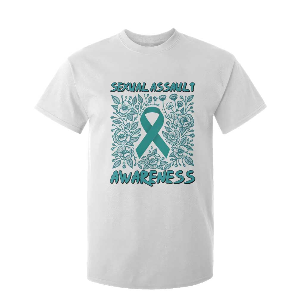 Sexual Assault Awareness Month T Shirt For Kid TS14 White Print Your Wear