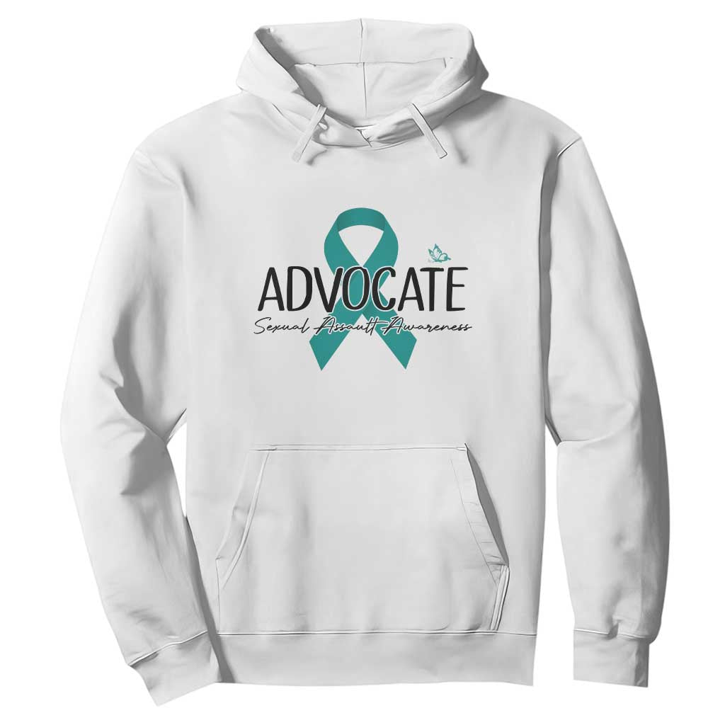 Sexual Assault Awareness Advocate Hoodie TS14 White Print Your Wear