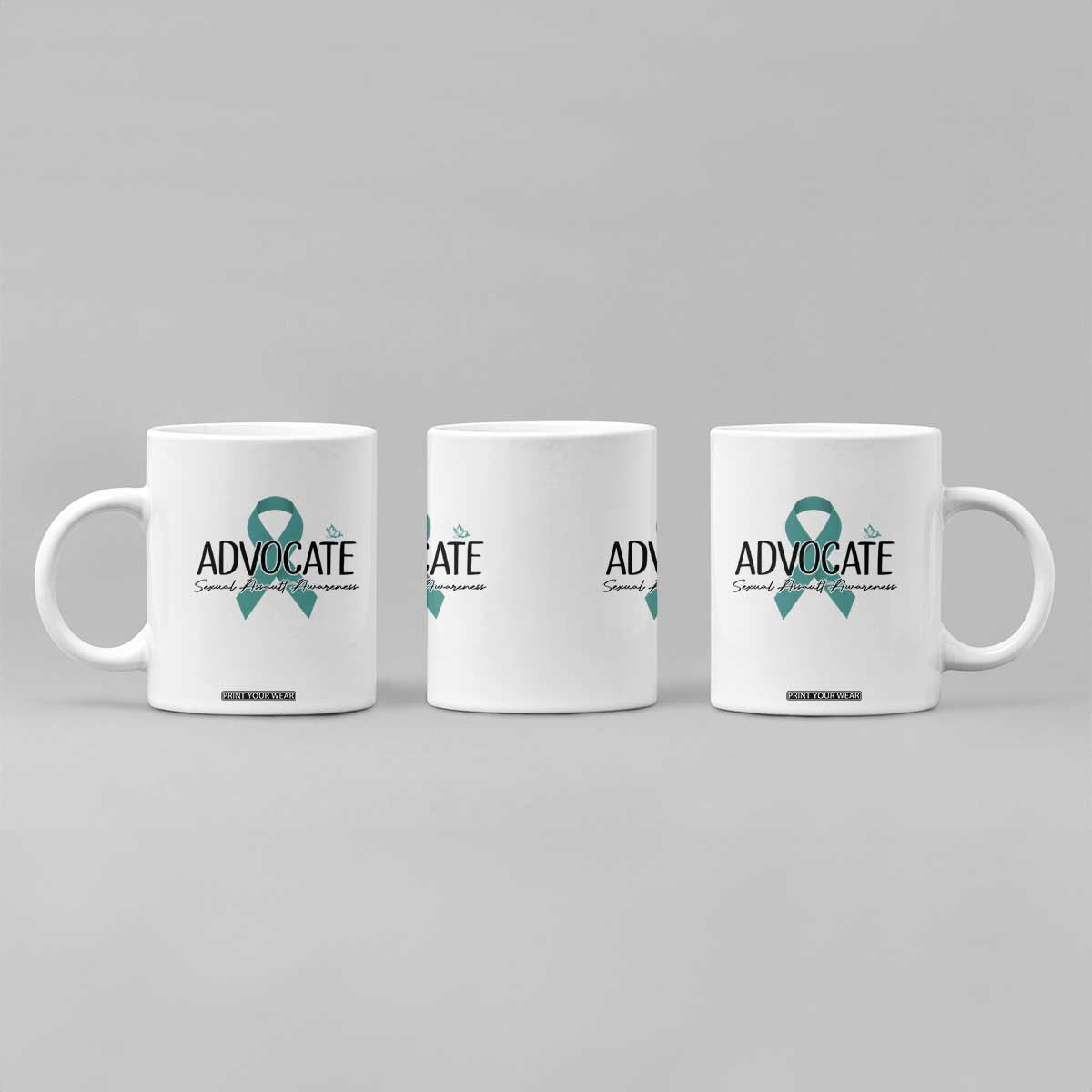 Sexual Assault Awareness Advocate Coffee Mug TS14 Print Your Wear