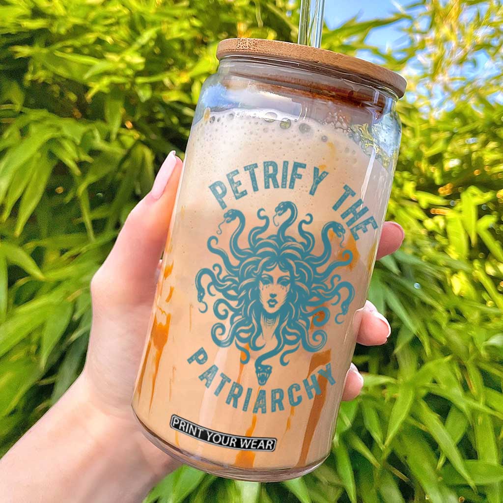 Sexual Assault Awareness Glass Can Petrify The Patriarchy Medusa Feminism TS14 White Print Your Wear