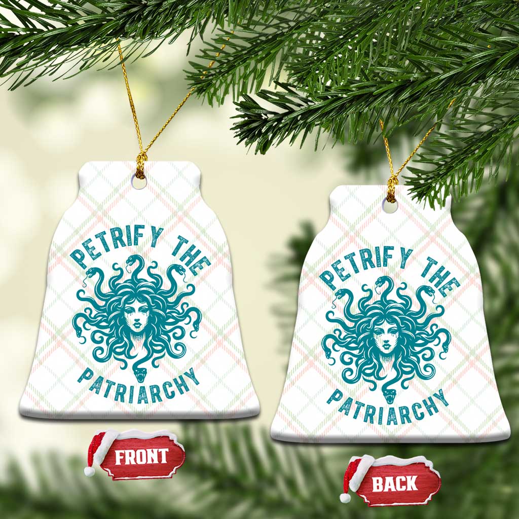 Sexual Assault Awareness Ceramic Ornament Petrify The Patriarchy Medusa Feminism TS14 Print Your Wear
