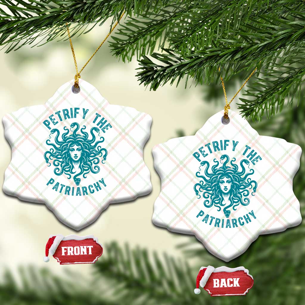 Sexual Assault Awareness Ceramic Ornament Petrify The Patriarchy Medusa Feminism TS14 Print Your Wear