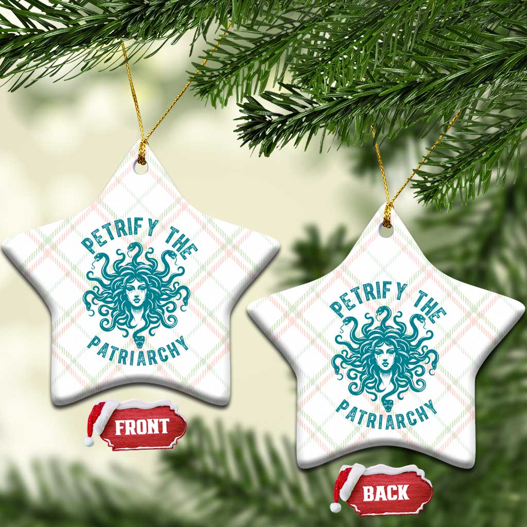Sexual Assault Awareness Ceramic Ornament Petrify The Patriarchy Medusa Feminism TS14 Print Your Wear