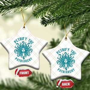 Sexual Assault Awareness Ceramic Ornament Petrify The Patriarchy Medusa Feminism TS14 Print Your Wear