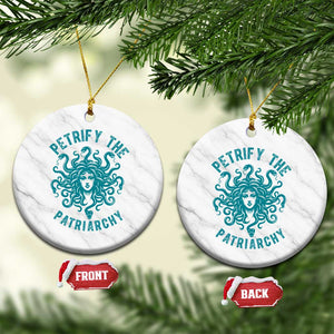 Sexual Assault Awareness Ceramic Ornament Petrify The Patriarchy Medusa Feminism TS14 1pc White Marble Print Your Wear