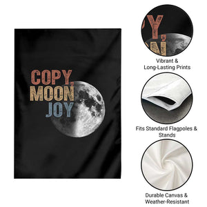 Copy Moon Joy Garden Flag Funny Lunar Quote Graphic TS14 Print Your Wear