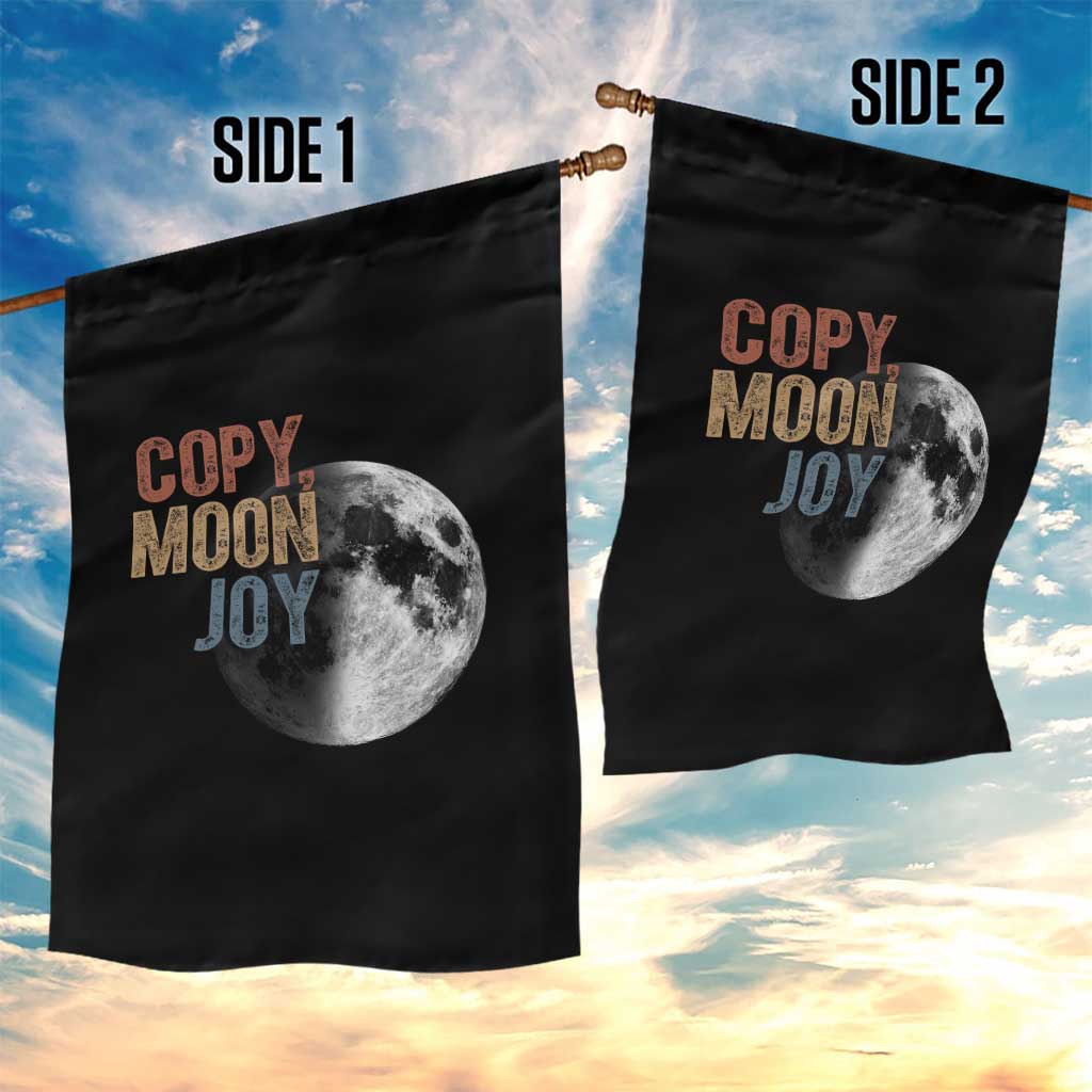 Copy Moon Joy Garden Flag Funny Lunar Quote Graphic TS14 Print Your Wear