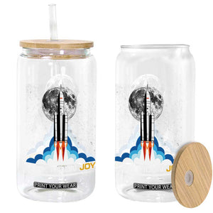 Copy Moon Joy Glass Can Rocket Launch Full Moon TS14 Print Your Wear