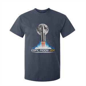 Copy Moon Joy T Shirt For Kid Rocket Launch Full Moon TS14 Navy Print Your Wear