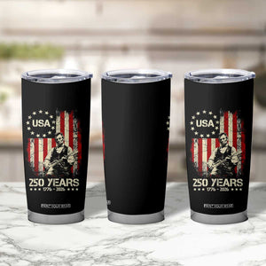 America's 250th Abraham Lincoln Playing Guitar Tumbler Cup TS14 Print Your Wear