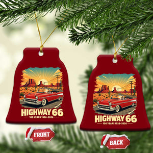 Vintage Route Highway 66 100th Anniversary Souvenir Ceramic Ornament TS14 Print Your Wear