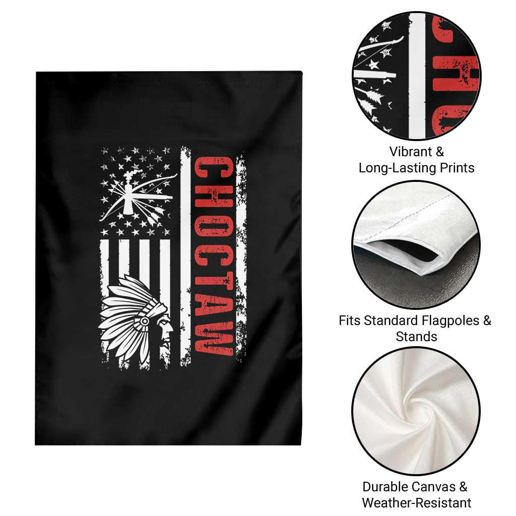Choctaw Tribe Native American Day Indigenous Peoples Day Garden Flag TS14 Print Your Wear