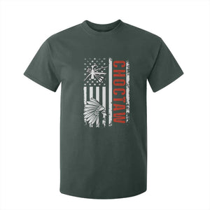 Choctaw Tribe Native American Day Indigenous Peoples Day T Shirt For Kid TS14 Dark Forest Green Print Your Wear