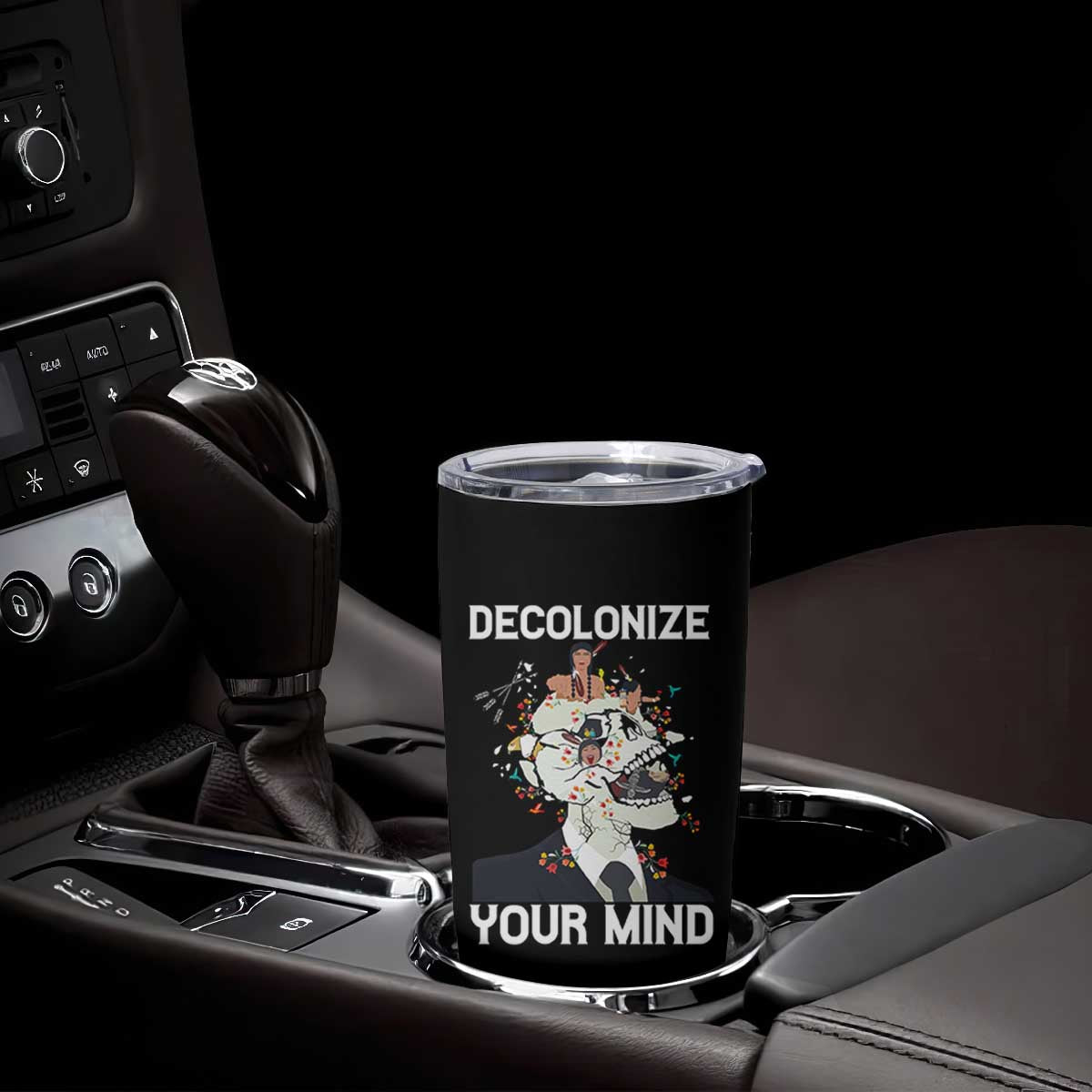 Indigenous People Native American Tumbler Cup Decolonize Your Mind TS14 Print Your Wear