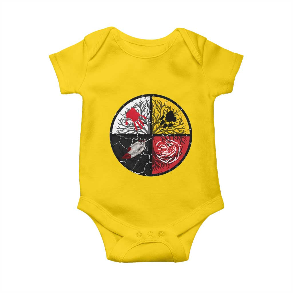Native American Medicine Wheel MMIW Baby Onesie TS14 Daisy Print Your Wear