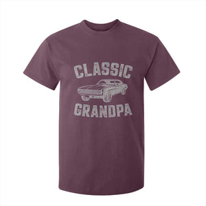 Grandpa Classic Muscle Car Lover Birthday Gift T Shirt For Kid