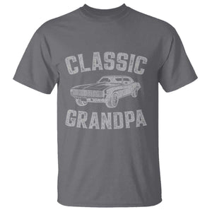 Grandpa Classic Muscle Car Lover Birthday Gift T Shirt