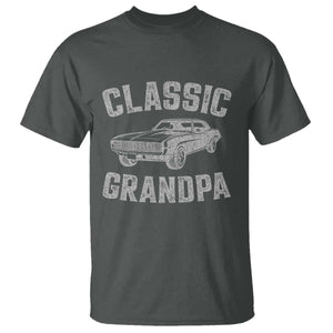 Grandpa Classic Muscle Car Lover Birthday Gift T Shirt