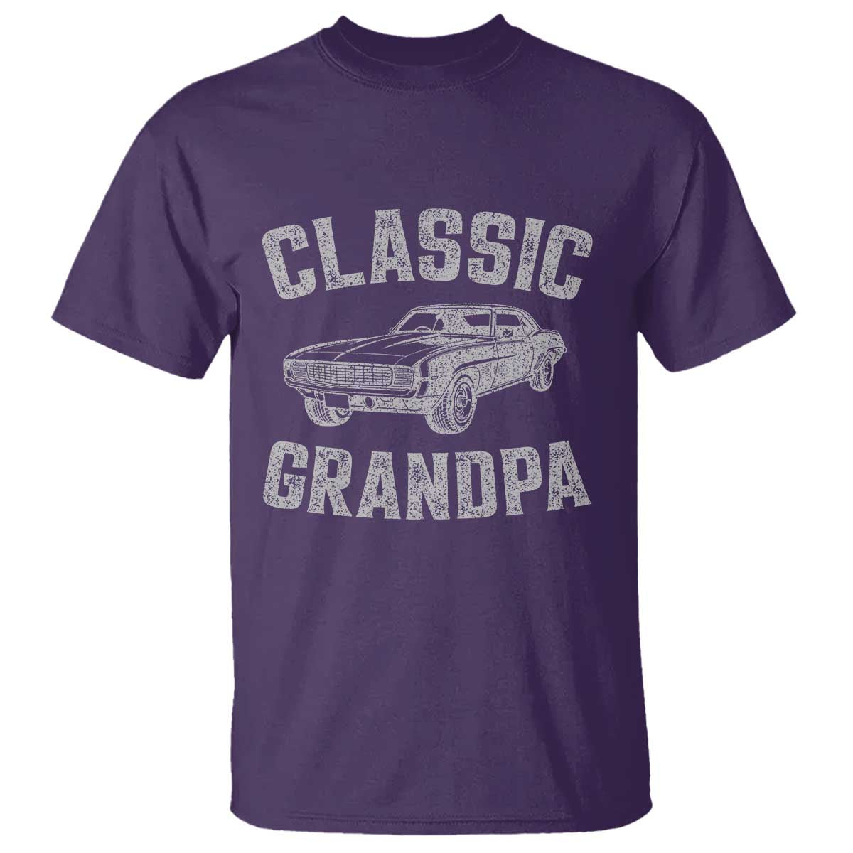 Grandpa Classic Muscle Car Lover Birthday Gift T Shirt