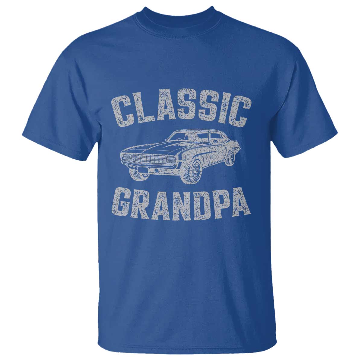 Grandpa Classic Muscle Car Lover Birthday Gift T Shirt
