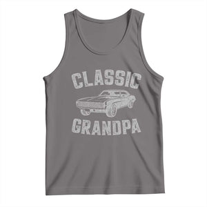 Grandpa Classic Muscle Car Lover Birthday Gift Tank Top