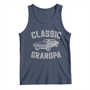 Grandpa Classic Muscle Car Lover Birthday Gift Tank Top