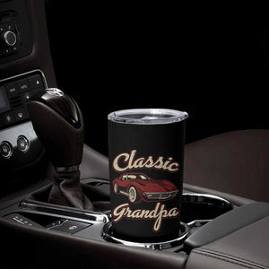 Grandpa Classic Stingray Sports Car Lover Tumbler Cup