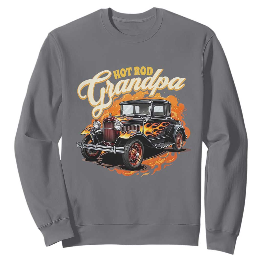 Hot Rod Grandpa Sweatshirt Vintage 1930 Classic Hot Rod
