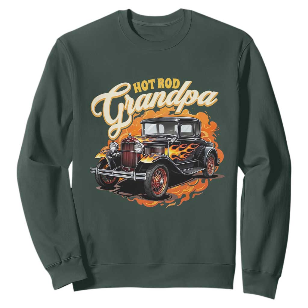 Hot Rod Grandpa Sweatshirt Vintage 1930 Classic Hot Rod
