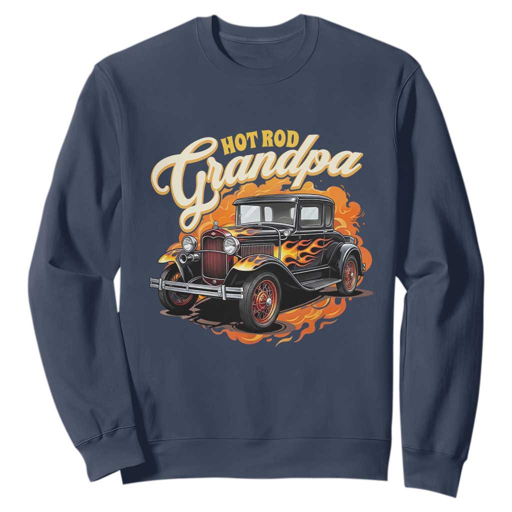 Hot Rod Grandpa Sweatshirt Vintage 1930 Classic Hot Rod