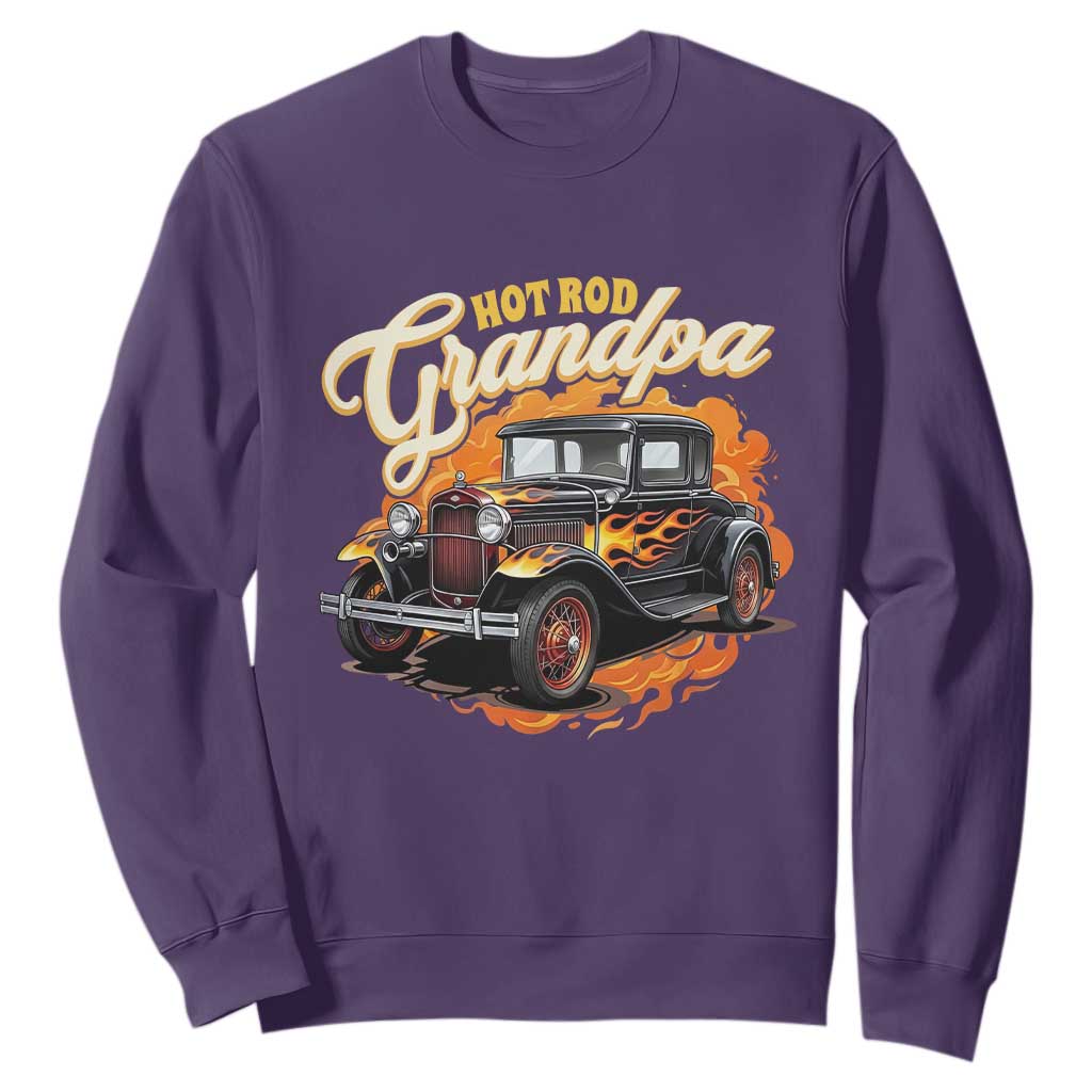 Hot Rod Grandpa Sweatshirt Vintage 1930 Classic Hot Rod