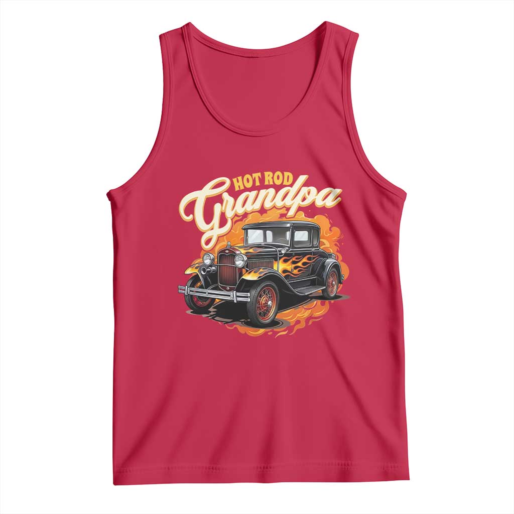 Hot Rod Grandpa Tank Top Vintage 1930 Classic Hot Rod