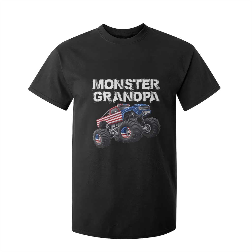 Monster Truck Grandpa Family Matching T Shirt For Kid Monster Truck Vintage Monster Truck