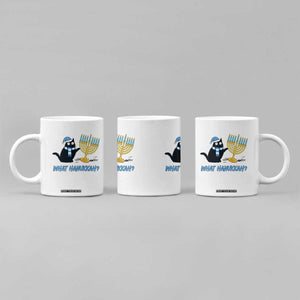 Funny Black Cat Hanukkah Chanukah Coffee Mug TS14 Print Your Wear