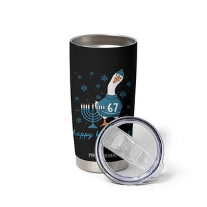 67 Six Seven Silly Goose Hanukkah Meme Tumbler Cup Happy Honkukkah TS14 Print Your Wear