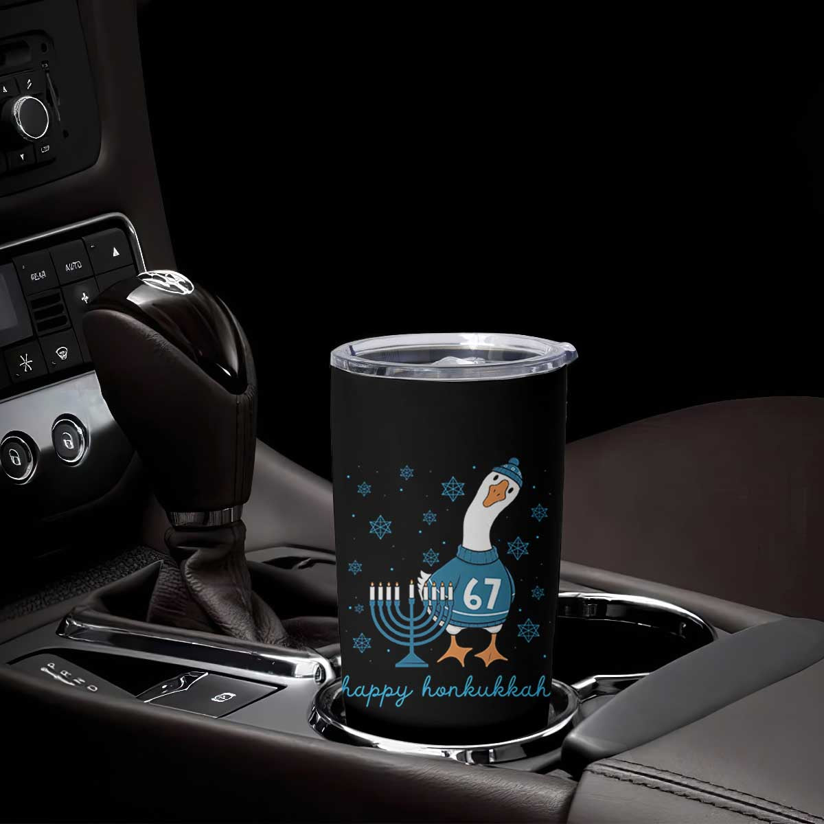 67 Six Seven Silly Goose Hanukkah Meme Tumbler Cup Happy Honkukkah TS14 Print Your Wear