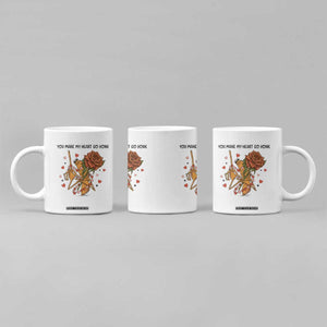 Marcus The Worm Valentine Meme Coffee Mug You Make My Heart Go Honk TS14 Print Your Wear
