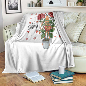Marcus The Worm Valentine Meme Throw Blanket I Am Senstive TS14 Print Your Wear
