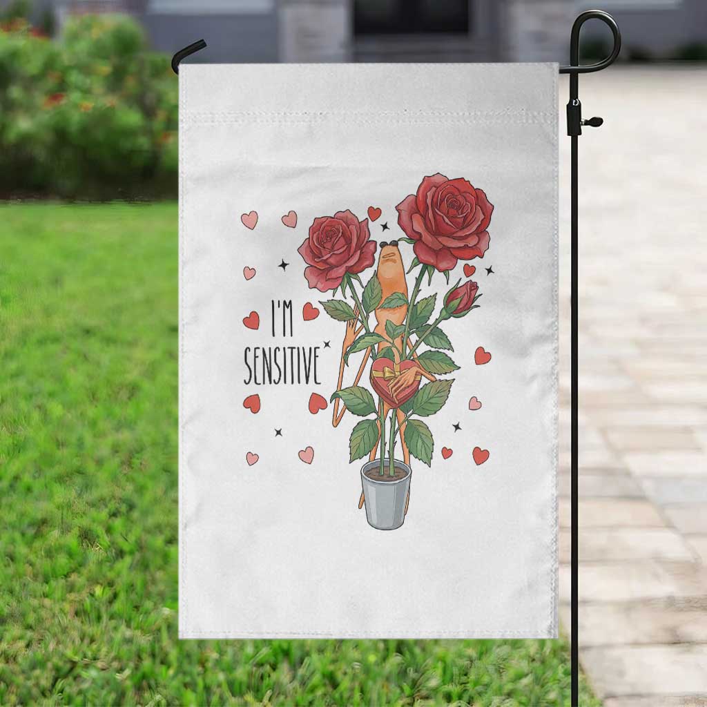Marcus The Worm Valentine Meme Garden Flag I Am Senstive TS14 Print Your Wear
